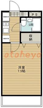 楽器可 ピアノ可 で 埼玉県の賃貸マンション物件 1K 3.9万円の写真1