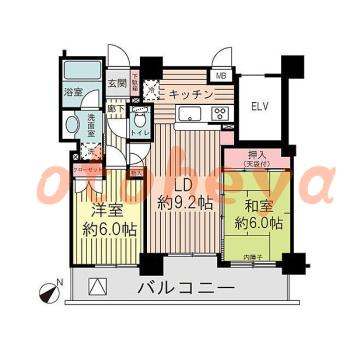 楽器可 ピアノ可 で 東京23区の賃貸マンション物件 2LDK 14.5万円の写真1