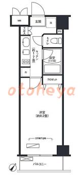 楽器可 ピアノ可 で 東京23区の賃貸マンション物件 1K 10.4万円の写真1