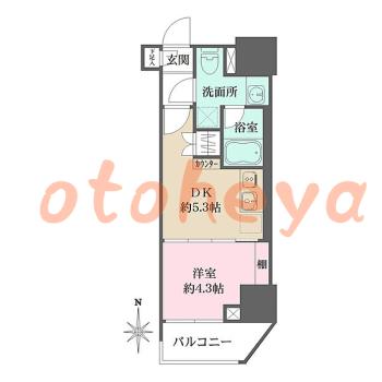 楽器可 ピアノ可 で 東京近郊 地下鉄の賃貸マンション物件 1DK 11.8万円の写真1