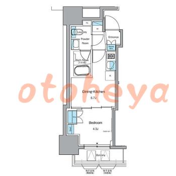 楽器可 ピアノ可 で 東京近郊の賃貸物件 1DK 13.6万円の写真1