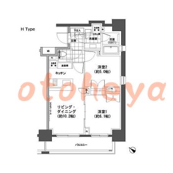 楽器可 ピアノ可 で 東京近郊の賃貸物件 2LDK 24万円の写真1