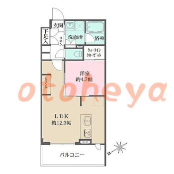 楽器可 ピアノ可 で 東京23区の賃貸マンション物件 1LDK 20.3万円の写真1