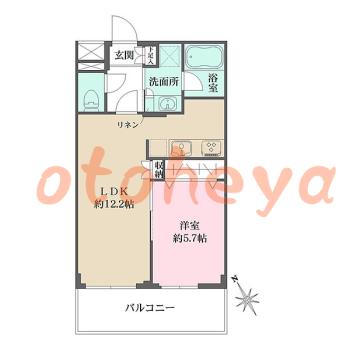 楽器可 ピアノ可 で 東京23区の賃貸マンション物件 1LDK 20.7万円の写真1