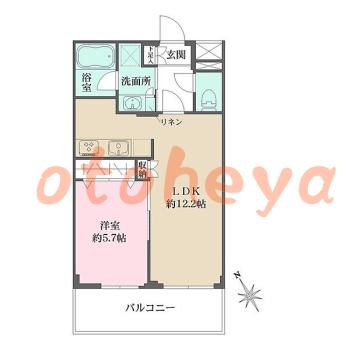 楽器可 ピアノ可 で 東京近郊の賃貸物件 1LDK 21.1万円の写真1