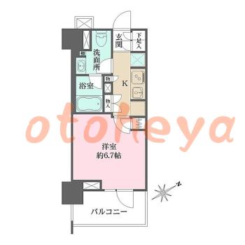 楽器可 ピアノ可 で 東京23区の賃貸マンション物件 1K 13.3万円の写真1