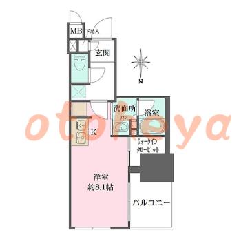 楽器可 ピアノ可 で 東京近郊の賃貸物件 1R 11.3万円の写真1