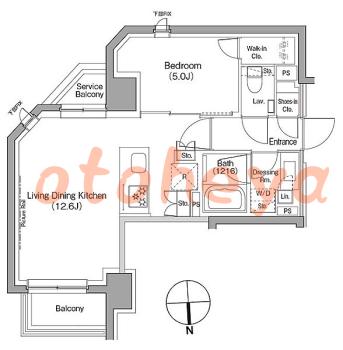 楽器可 ピアノ可 で 東京近郊の賃貸物件 1LDK 17万円の写真1