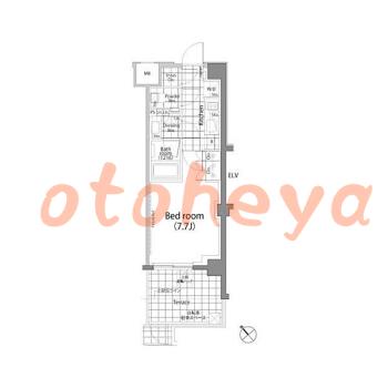 楽器可 ピアノ可 で 東京23区の賃貸マンション物件 1K 14.7万円の写真1