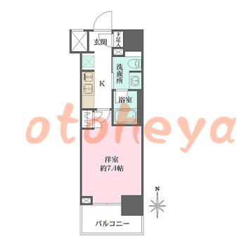 楽器可 ピアノ可 で 東京23区の賃貸マンション物件 1K 12万円の写真1