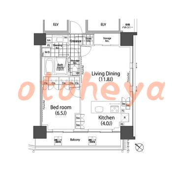 楽器可 ピアノ可 で 東京23区の賃貸マンション物件 1LDK 33.5万円の写真1