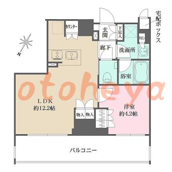 楽器可 ピアノ可 で 東京23区の賃貸マンション物件 1LDK 19.5万円の写真1