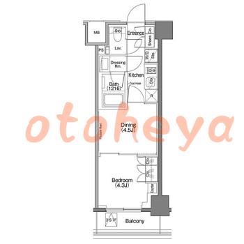 楽器可 ピアノ可 で 東京23区の賃貸マンション物件 1DK 16.8万円の写真1