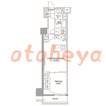 楽器可 ピアノ可 で 東急沿線の賃貸物件 1LDK 21.8万円の写真1