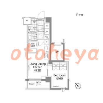楽器可 ピアノ可 で 東京23区の賃貸マンション物件 1LDK 21.3万円の写真1