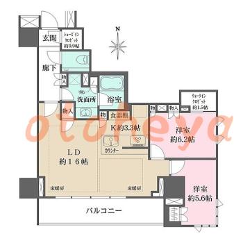 楽器可 ピアノ可 で 東京近郊の賃貸物件 2LDK 44万円の写真1