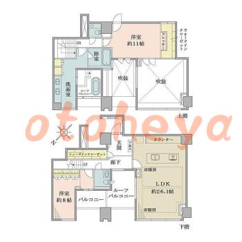 楽器可 ピアノ可 で 東京近郊 地下鉄の賃貸マンション物件 2LDK 115万円の写真1