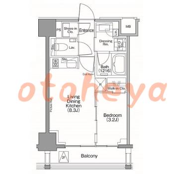 楽器可 ピアノ可 で 東京近郊の賃貸物件 1LDK 22万円の写真1
