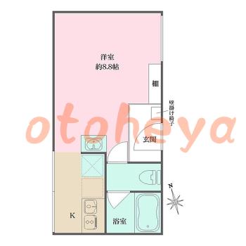 楽器可 ピアノ可 で 東京近郊の賃貸物件 1R 8.4万円の写真1