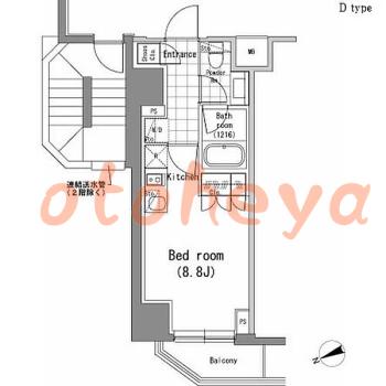楽器可 ピアノ可 で 東京近郊の賃貸物件 1R 13.5万円の写真1