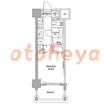 楽器可 ピアノ可 で 東京近郊 JRの賃貸物件 1K 11.5万円の写真1