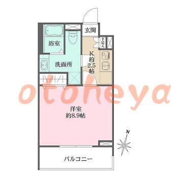 楽器可 ピアノ可 で 東京近郊の賃貸物件 1K 9.5万円の写真1