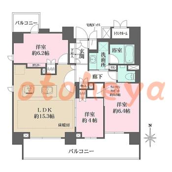 楽器可 ピアノ可 で 東京近郊 JRの賃貸物件 3LDK 25.4万円の写真1