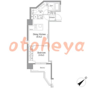 楽器可 ピアノ可 で 東京近郊の賃貸物件 1DK 12.6万円の写真1