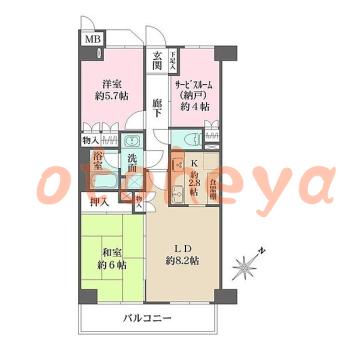 楽器可 ピアノ可 で 東京23区の賃貸マンション物件 2SLDK 19.5万円の写真1