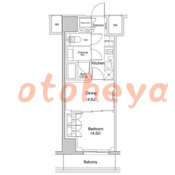 楽器可ピアノ相談の賃貸物件 1DK 13.3万円の写真1