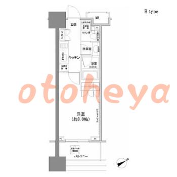 楽器可 ピアノ可 で 東京23区の賃貸マンション物件 1K 13.2万円の写真1