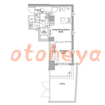 楽器可 ピアノ可 で 東京23区の賃貸マンション物件 1LDK 15.4万円の写真1