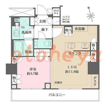 楽器可 ピアノ可 で 東京近郊 JRの賃貸物件 1LDK 28万円の写真1