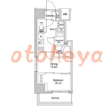 楽器可 ピアノ可 で 東京近郊の賃貸物件 1DK 9.8万円の写真1