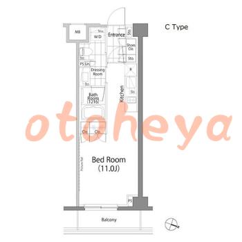 楽器可 ピアノ可 で 東京23区の賃貸マンション物件 1R 12万円の写真1