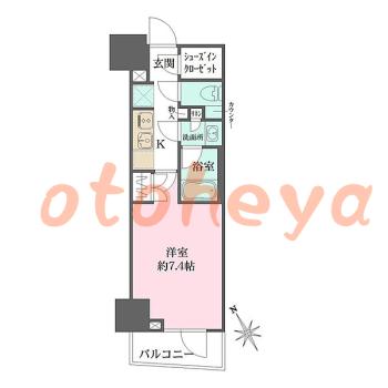 楽器可 ピアノ可 で 東京近郊の賃貸物件 1K 14万円の写真1
