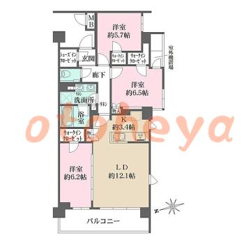 楽器可 ピアノ可 で 東京近郊の賃貸物件 3LDK 35.7万円の写真1