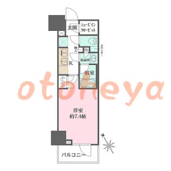 楽器可 ピアノ可 で 東京近郊の賃貸物件 1K 13.7万円の写真1
