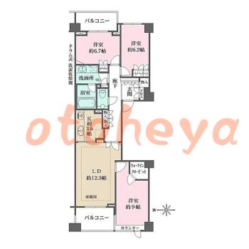 楽器可 ピアノ可 で 東京近郊の賃貸物件 3LDK 40万円の写真1