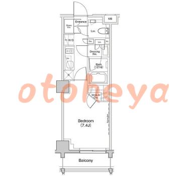 楽器可 ピアノ可 で 東京23区の賃貸マンション物件 1K 13.5万円の写真1