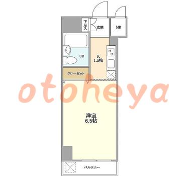 楽器可 ピアノ可 で 東京23区の賃貸マンション物件 1K 9万円の写真1