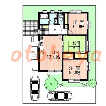  楽器可ピアノ相談の賃貸物件 3LDK 13.8万円の写真1