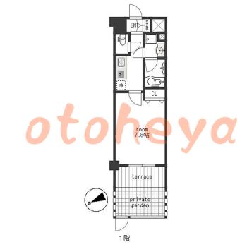 楽器可 ピアノ可 で 東京市部の賃貸マンション物件 1K 7.7万円の写真1