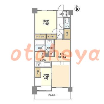 楽器可 ピアノ可 で 東京近郊の賃貸物件 2LDK 14.3万円の写真1