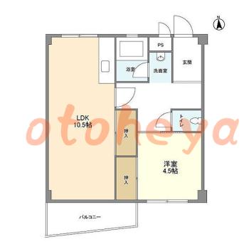 楽器可 ピアノ可 で 神奈川県の賃貸マンション物件 1LDK 6.3万円の写真1