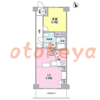 楽器可 ピアノ可 で 東京近郊の賃貸物件 1LDK 12.8万円の写真1