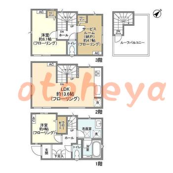 楽器可 ピアノ可 で 東京近郊 JRの賃貸物件 2SLDK 18.9万円の写真1