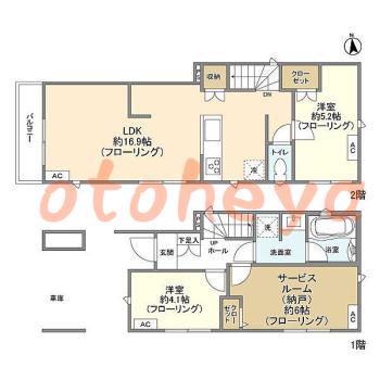 楽器可 ピアノ可 で 東京23区の賃貸マンション物件 2SLDK 28.4万円の写真1