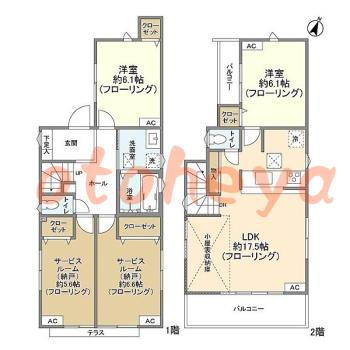 楽器可 ピアノ可 で 埼玉県の賃貸マンション物件 2SLDK 18.6万円の写真1
