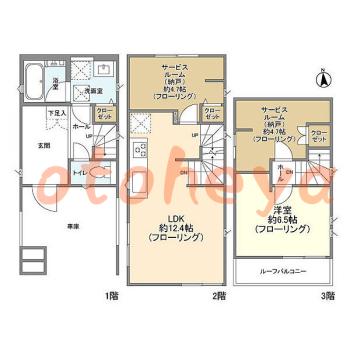 楽器可 ピアノ可 で 東京23区の賃貸マンション物件 1SLDK 18.9万円の写真1